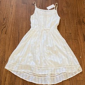 ELLA MOSS**Summer White Dress**Size 14 $89